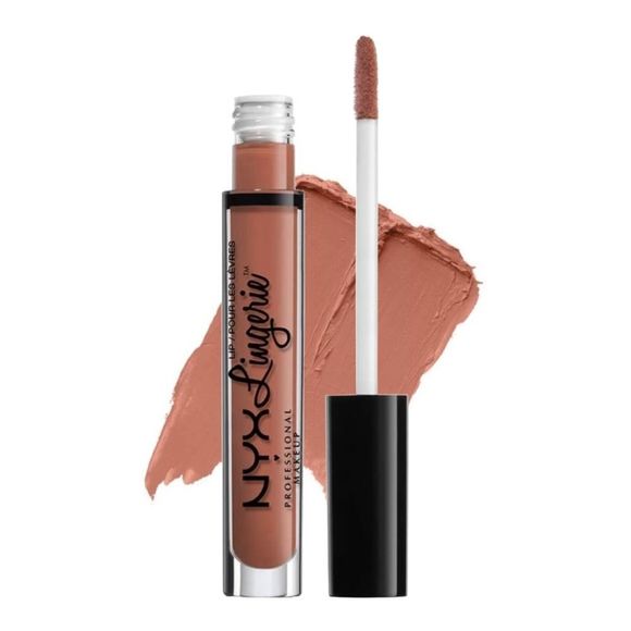 NYX Other - $4❤️‍🔥 NYX Lingerie Nude Matte Lipstick RUFFLE TRIM 04 👄 NEW SOLD OUT SHADE!